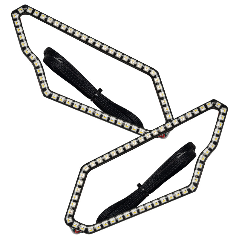 Oracle 17-21 Can-Am Maverick X3 Dynamic RGB+W Headlight Halo Kit - ColorSHIFT - Dynamic SEE WARRANTY - 1275-332