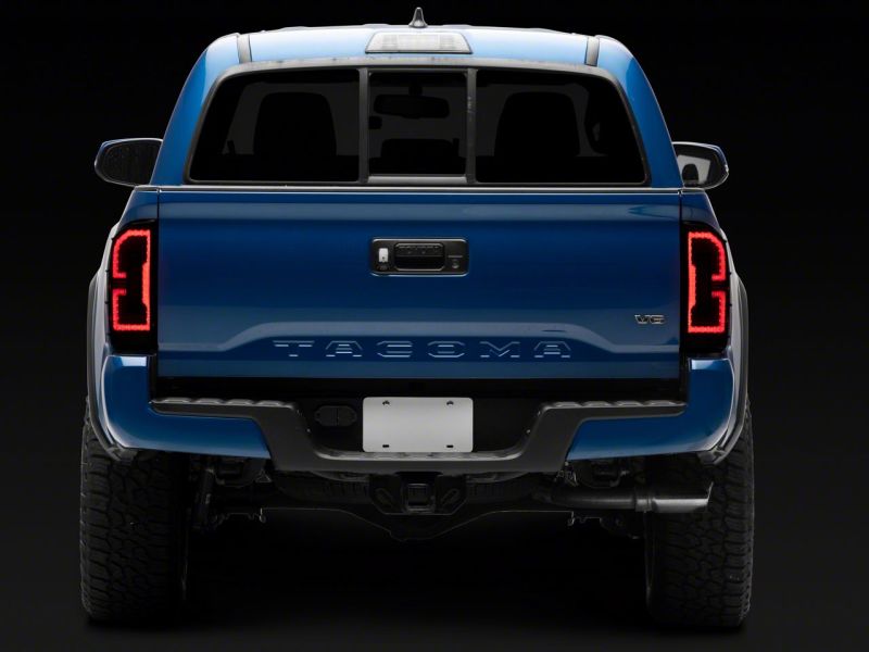 Raxiom 16-23 Toyota Tacoma LED Tail Lights- Blk Housing (Smoked Lens) - TT32385