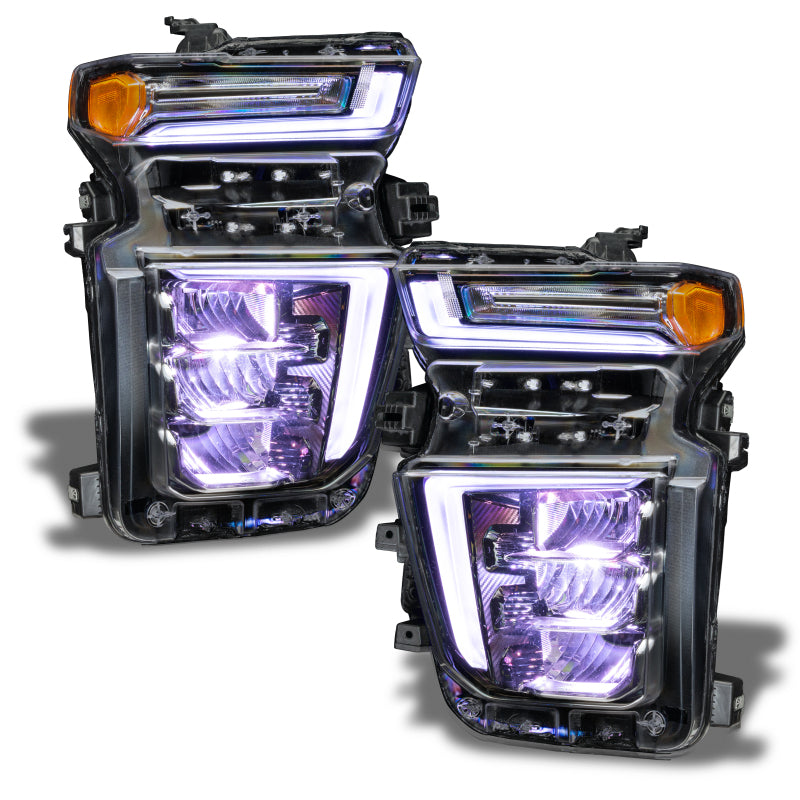 Oracle 20-21 Chevy Silverado HD 2500RGB Headlight Demon Eye Kit - w/o Controller SEE WARRANTY - 1453-334