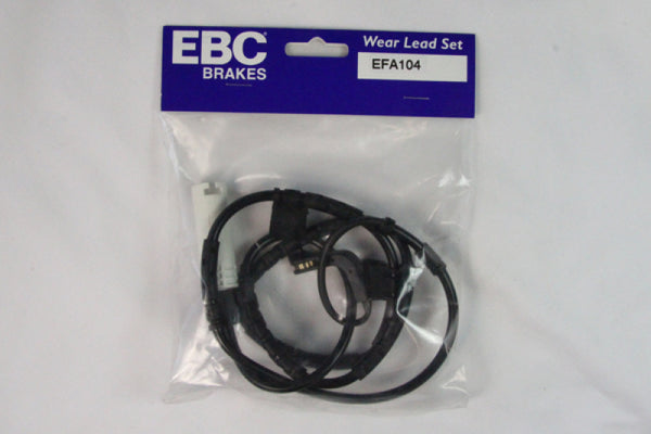 EBC 07-14 Mini Hardtop 1.6 Rear Wear Leads - EFA104 for 2007-2016 Mini Cooper - front view