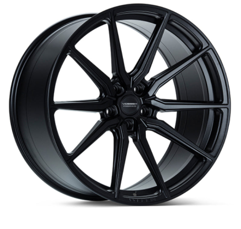 Vossen HF-3 24x10 - 5x150 - ET32 - Deep Face - 110.1 - Satin Black Wheel - HF3-4L52-SBK