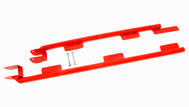 BMR 93-97 4th Gen F-Body Convertible LT1 Weld-On Tubular Subframe Connectors - Red - SFC002R by BMR Suspension