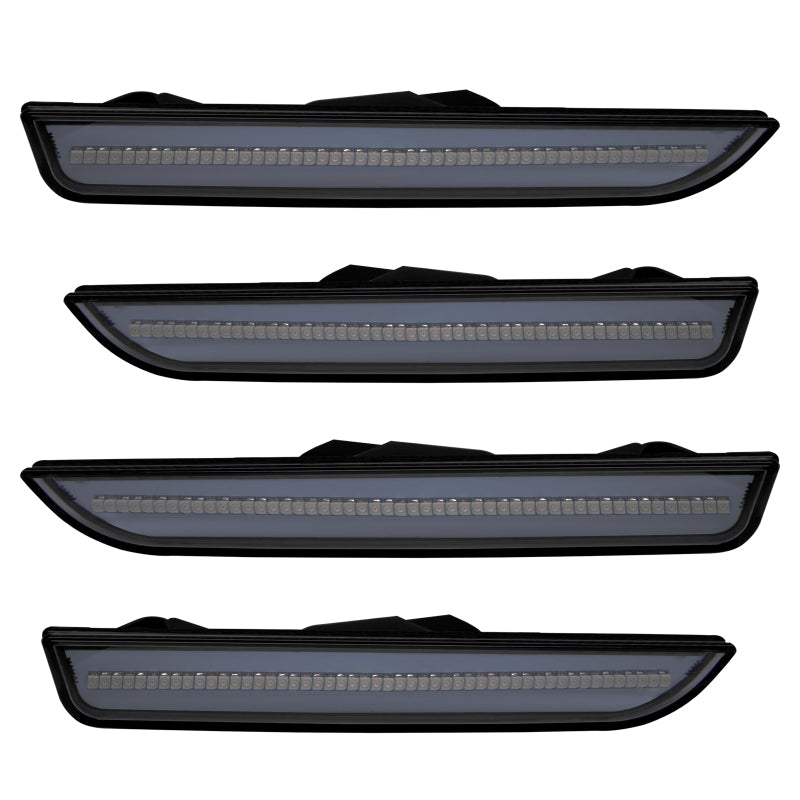 Oracle 10-14 Ford Mustang Concept Sidemarker Set - Tinted - No Paint SEE WARRANTY - 9700-020