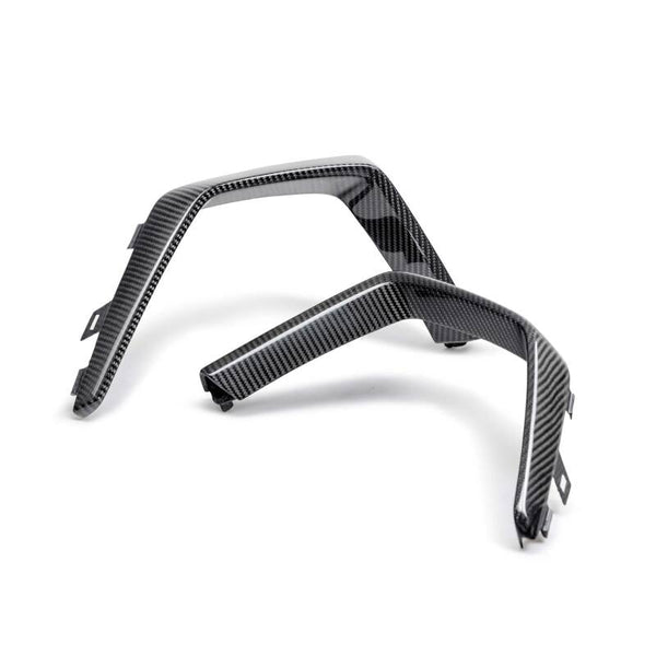 Anderson Composites 22-24 Cadillac CT5 Black Wing Type-OE Carbon Fiber Lower Grille Bezel - AC-LT22CT5BW by Anderson Composit