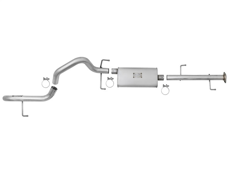 aFe Scorpion 2-1/2in Aluminized Steel Cat-Back Exhaust 07-17 Toyota FJ Cruiser V6 4.0L - 49-06038