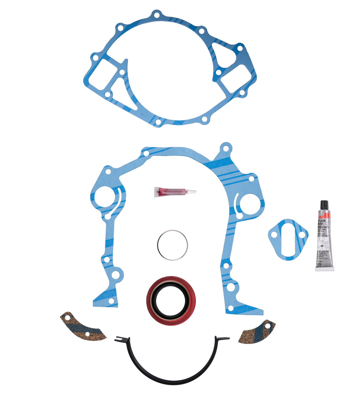 Fel-Pro Ford F-250 HD TCS 45881 Engine Timing Cover Gasket Set - TCS45881 for 1985-1997 Ford F-250 - front view