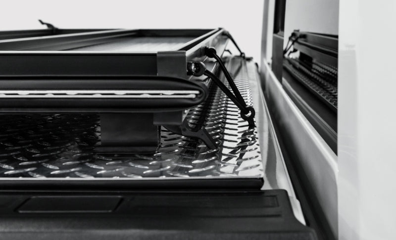 Access LOMAX 22-24 Toyota Tundra 6ft 6in Bed Tri-Fold Cover Black Urethane Finish - B3050089