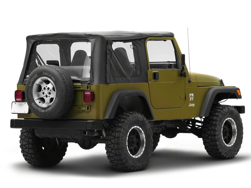 Raxiom 97-06 Jeep Wrangler TJ LED Third Brake Light- Smoked - J210822 - close-up view 2