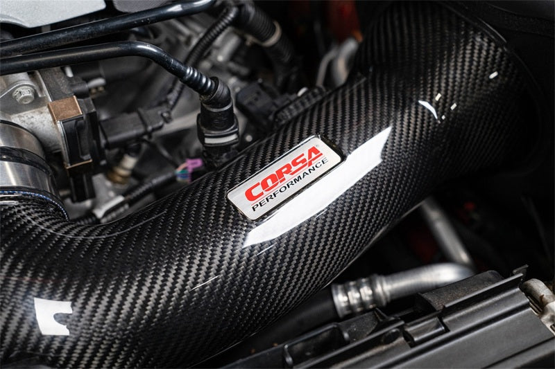 Corsa 16-24 Chevrolet Camaro SS 6.2L V8 Carbon Fiber Open Element Air Intake - Dry - 44018D