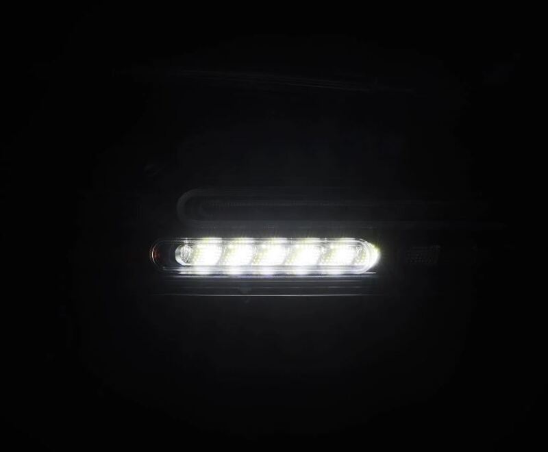 AlphaRex 23-25 Nissan Z Nova-Series Quad-Loop Style Prismatic LED Tail Lights - Black - 691012