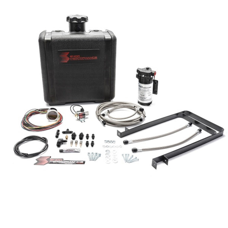 Snow Performance Cummins Stg 2 Boost Cooler Water Injection Kit (SS Braided Line &amp; 4AN Fittings) - SNO-400-BRD