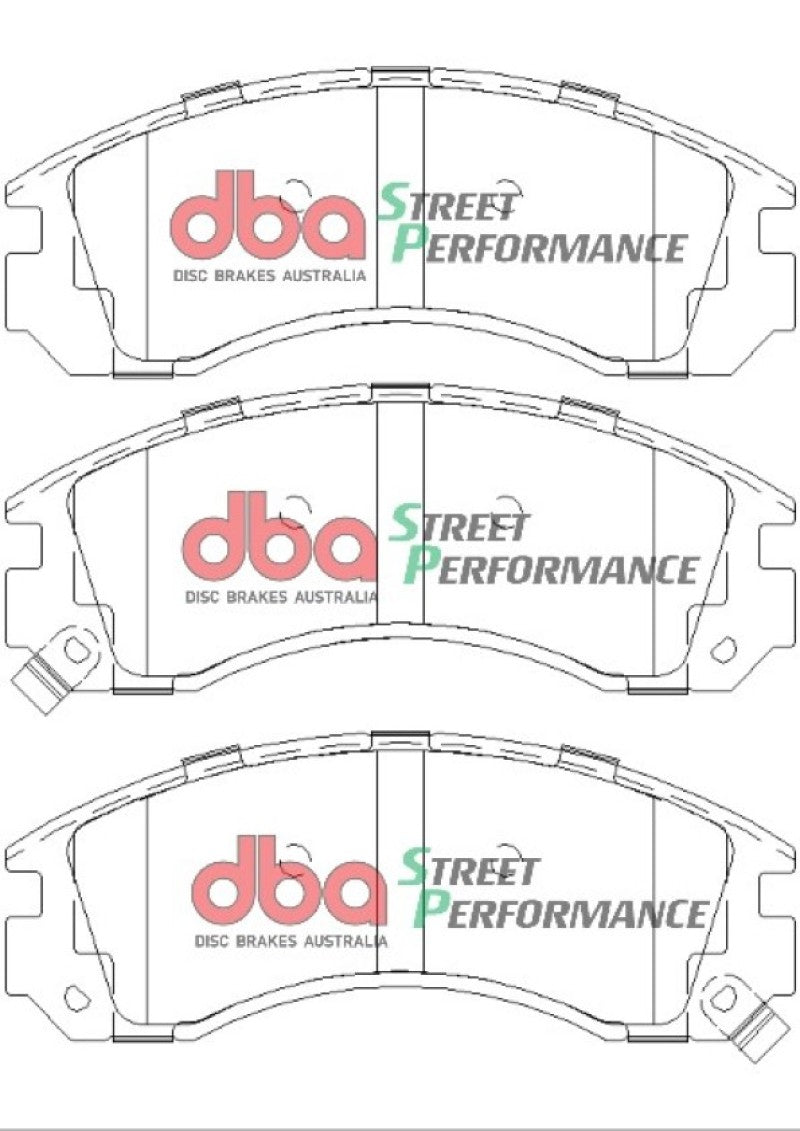 DBA 91-96 Dodge Stealth FWD SP Performance Front Brake Pads - DB1223SP