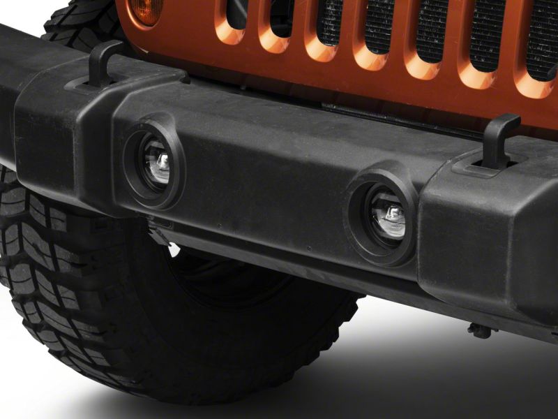 Raxiom 10-23 Jeep Wrangler JK &amp; JL Axial Series LED DRL Fog Lights - J127019