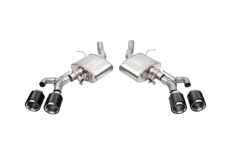 Corsa 22-25 Cadillac CT4 V Blackwing 3in Active Valve Axle-Back - 4.5in Carbon Fiber Polished Tip - 21319CF