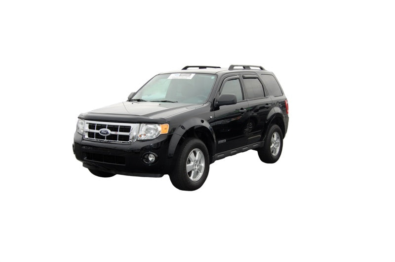 AVS 08-11 Mazda Tribute High Profile Bugflector II Hood Shield - Smoke - 24818