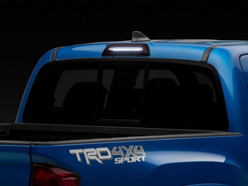 Raxiom 16-23 Toyota Tacoma Axial Series LED Third Brake Light- Clearw/ Smoked Lens - TT21851