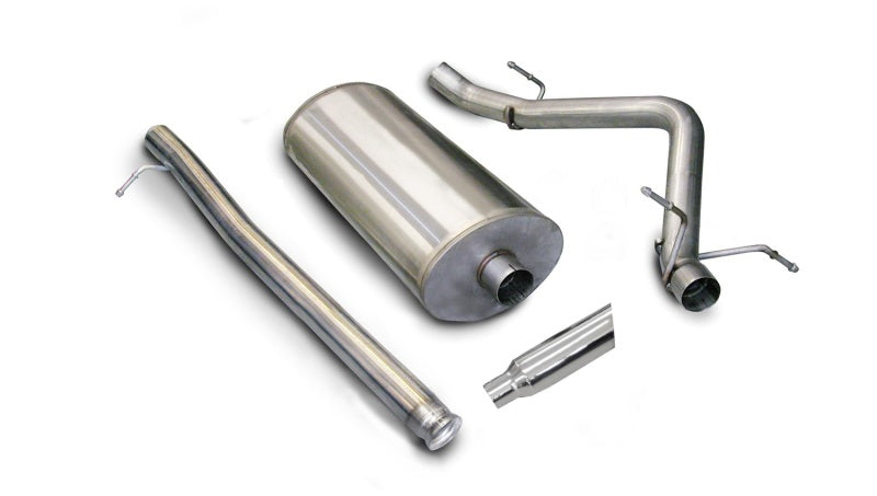 Corsa 2007-2008 Chevrolet Silverado Reg. Cab/Short Bed 1500 4.8L V8 Polished Sport Cat-Back Exhaust - 24258