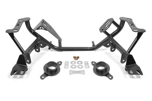 BMR 79-95 Ford Mustang K-Member Standard Version w/Spring Perches - Black Hammertone - KM732H for 1979-1995 Ford Mustang