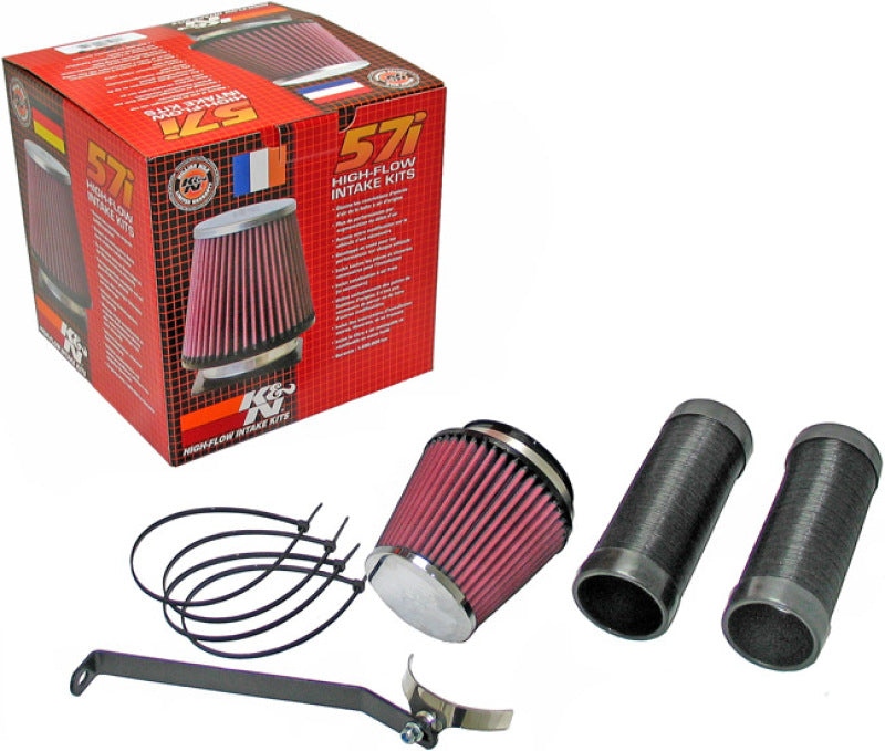 K&N BMW 118D/120D 2.0D Performance Intake Kit - 57-0680 by K&N Engineering - front view