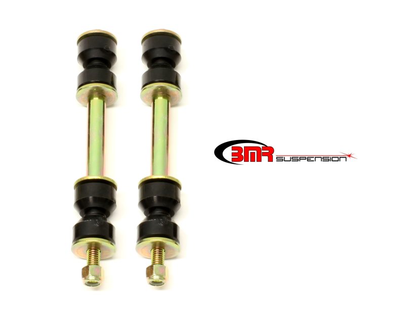 BMR 70-81 2nd Gen F-Body 2.875in Front Sway Bar End Link Kit - Black - ELK003 by BMR Suspension