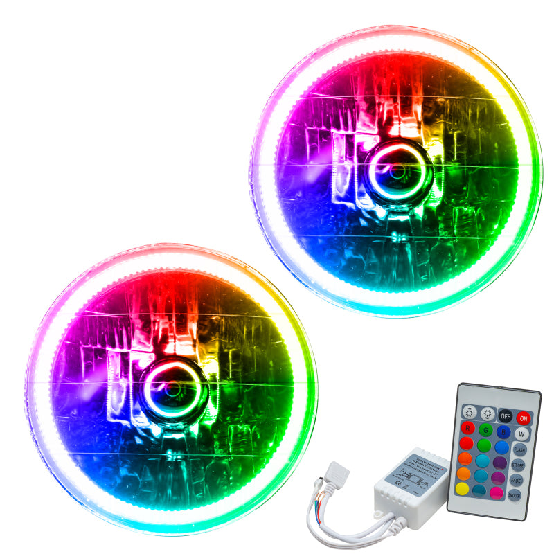 Oracle 97-06 Jeep Wrangler TJ SMD HL - ColorSHIFT w/ Simple Controller SEE WARRANTY - 7081-504