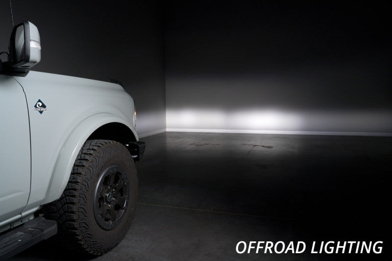 Diode Dynamics 2021 Ford Bronco Stage Series Fog Pocket Kit - White Pro - DD7180 for 2021-2026 Ford Bronco - alternate view