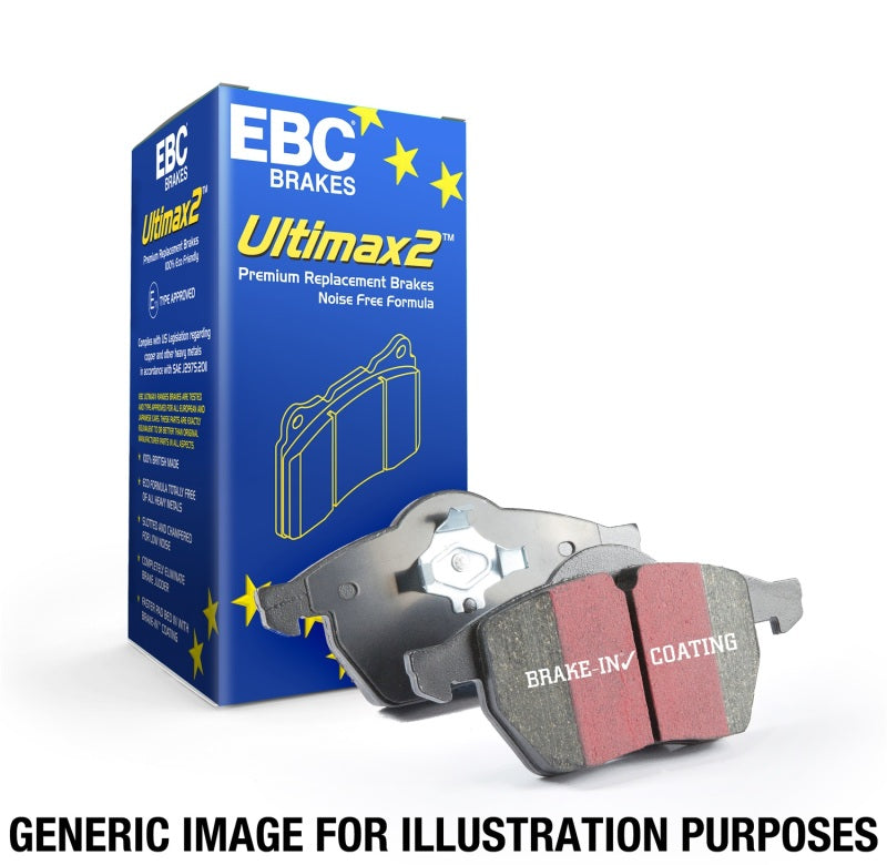 EBC 01-07 BMW M3 3.2 (E46) Ultimax2 Rear Brake Pads - UD683