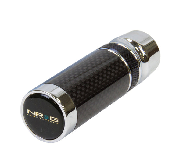 NRG Slimboy Adjustable Shift Knob (M10X1.50) Honda / Acura / Lotus - Carbon Fiber - SK-580BC-2 - front view