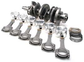 Brian Crower Nissan VQ35HR Stroker Kit - 86.4mm Stroke Billet Crank BC625+ Rods 5.974in Pistons - BC0227 for 2008-2012 INFINI