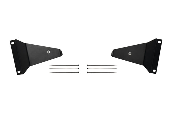 Diode Dynamics SS18 Stealth Bracket Kit for 2019-Present Ram - DD7626P for 2019-2024 Ram 1500 - front view