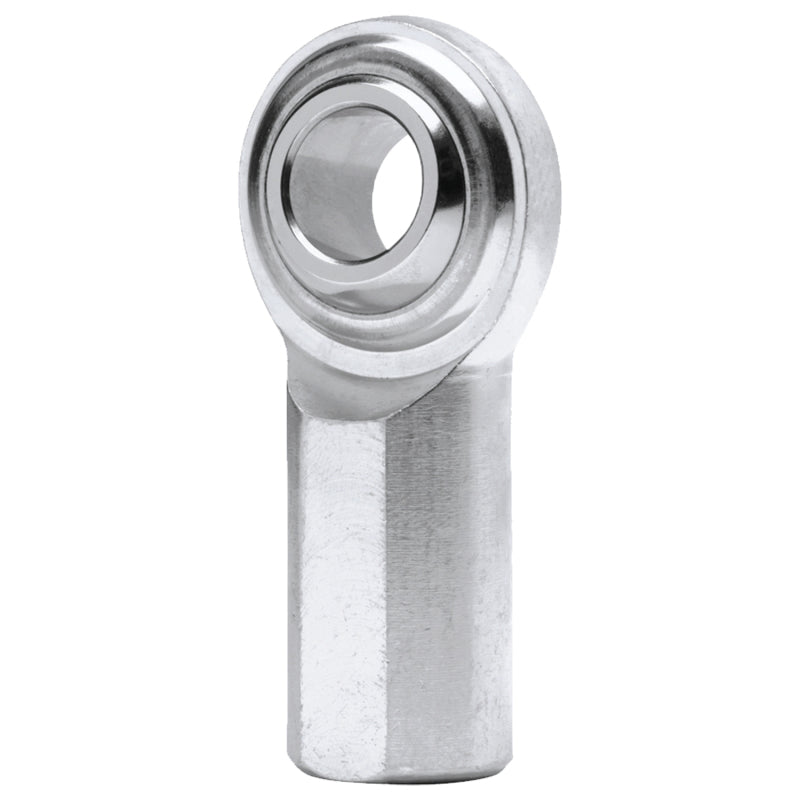 QA1 G Series 2-Pc Rod End - Female/Right Hand - 16mm Bore x M16x2.0 - Stainless Steel w/PTFE - MGFR16T