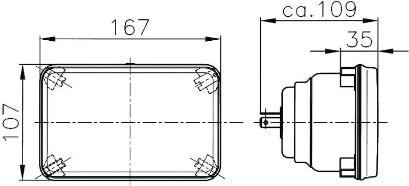 Hella Headlamp Insert Fh Gn Mgs12 1Kb - 003177871