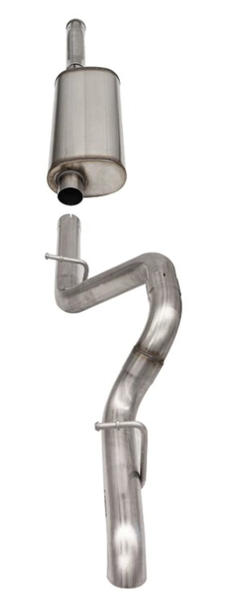 Corsa 2018-2024 Jeep Wrangler JLU 3.6L Sport 2.75in Cat-Back Exhaust w/ Turn Down Tip - 21123