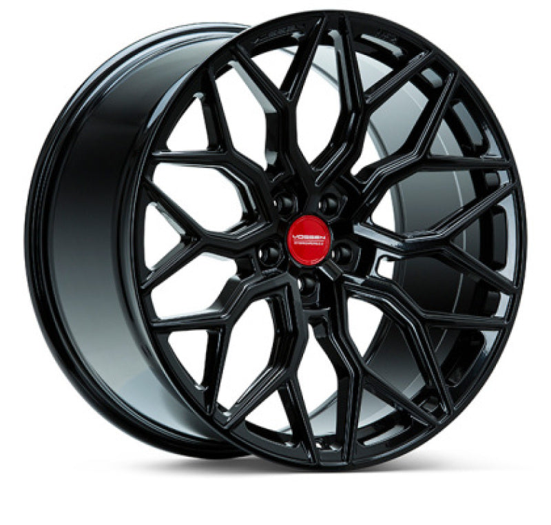 Vossen HF2 - 22x11 - ET22 - 5x120 - 66.56 - DEEP - GB - GLOSS BLACK - HF2-2B002