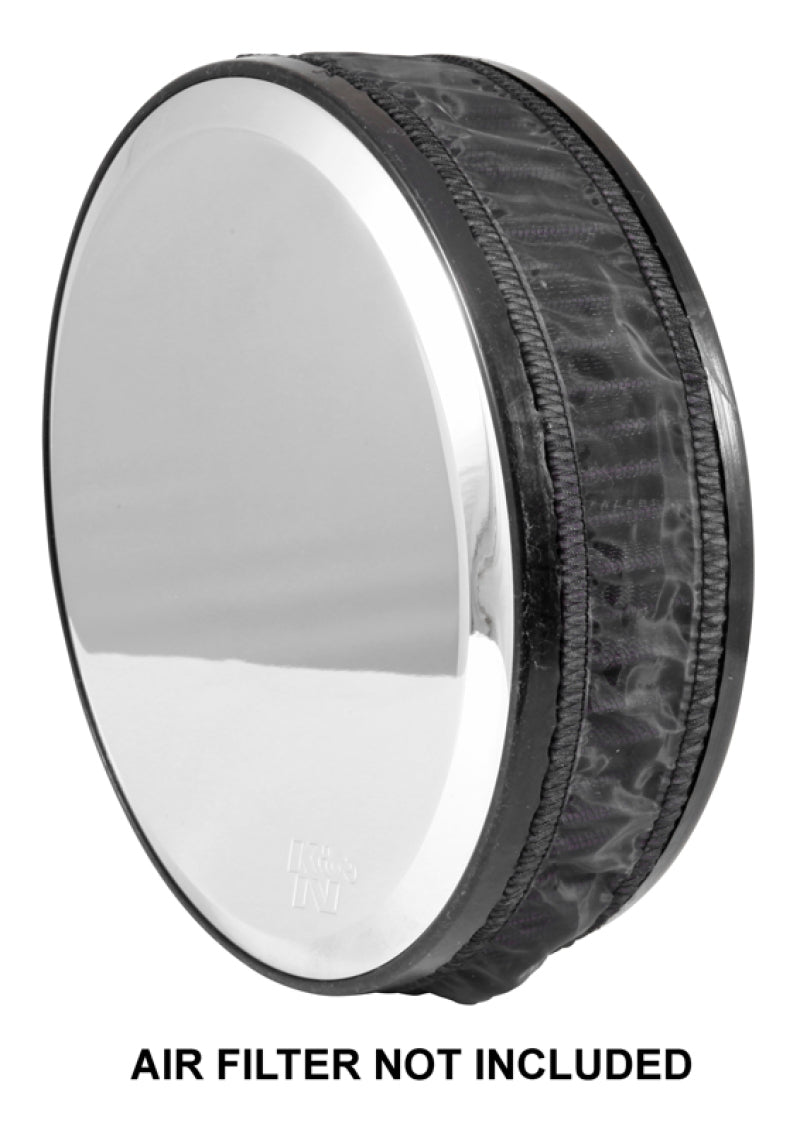 K&amp;N Air Filter Wrap Black Round Height 2.5 in ID 7.5in - RK-3901PK
