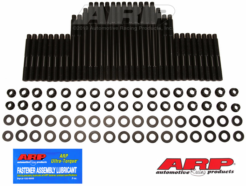 ARP SB Chevy Rodeck alum blck w/18° Chevy hds 12pt hsk - 234-4710