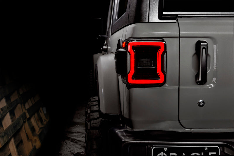 Oracle Jeep Wrangler JL Black Series LED Tail Lights  - 5852-504