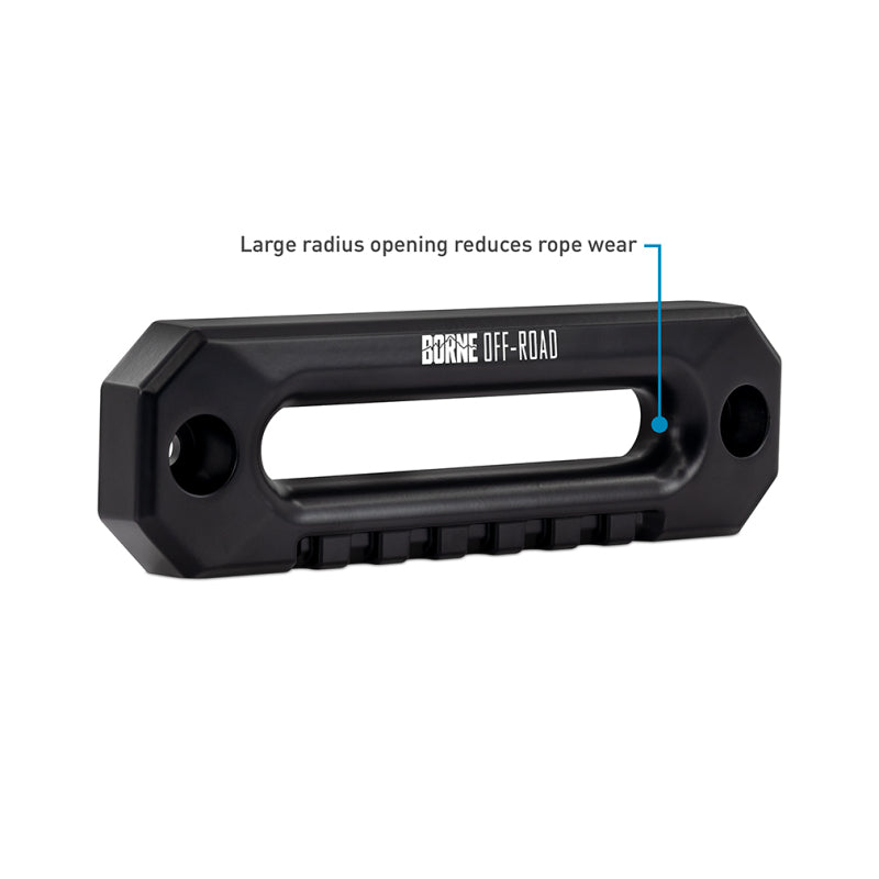 Borne Off-Road Hawse Fairlead - Black - BNWN-HFL-01BK