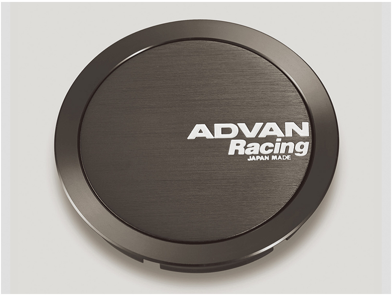 Advan 73mm Racing Center Cap Full Flat Dark Bronze - YV3239