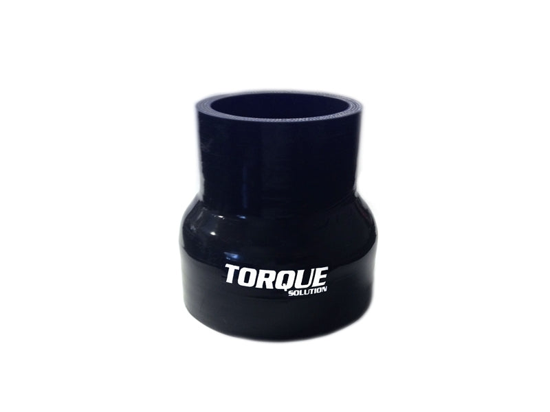 Torque Solution Transition Silicone Coupler: 2 inch to 2.75 inch Black Universal - TS-CPLR-T2275BK