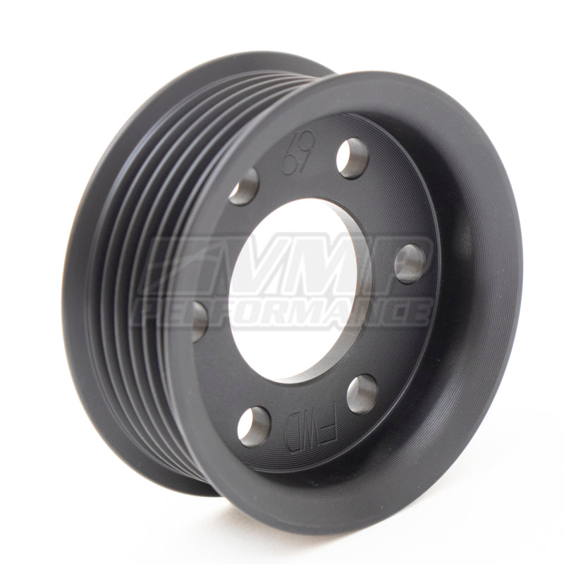 VMP Performance 11-14 Roush 6.2L TVS Supercharger 69mm 6-Rib Pulley - VMP-69-6-B-RAPTOR