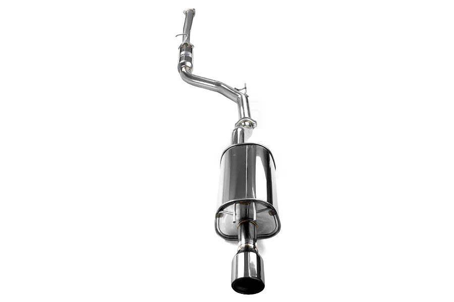 Invidia 12-15 Honda Civic Si Sedan Q300 Rolled Stainless Steel Tip Cat-back Exhaust - HS12HC4G3S