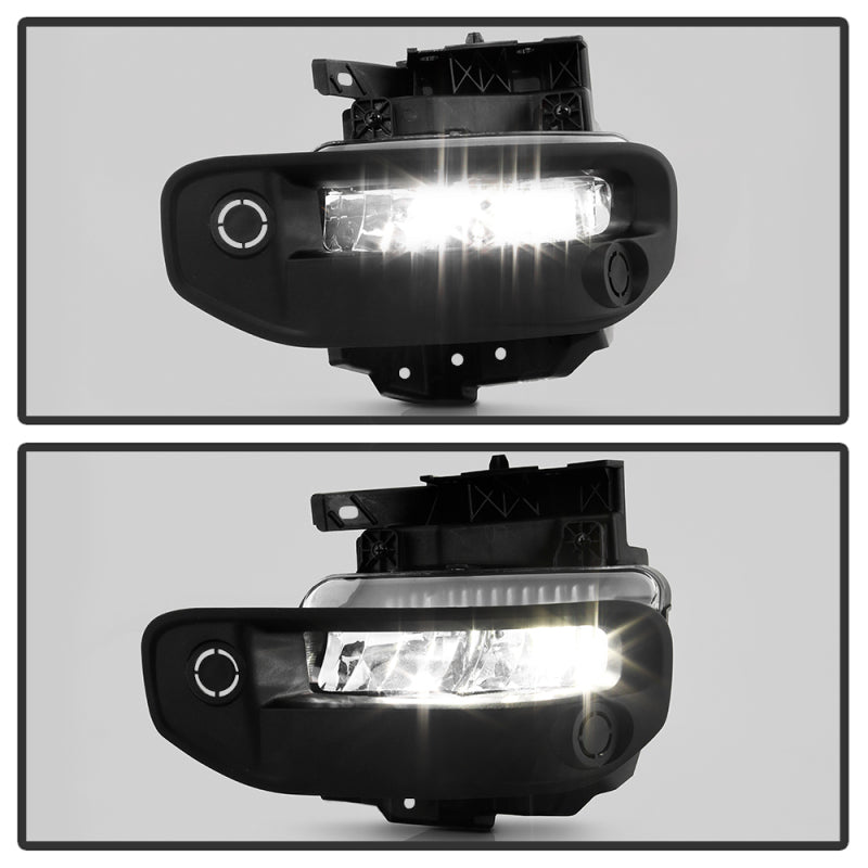 Spyder 19-22 Dodge Ram 1500 OEM Full LED Fog Lights W/Universal Switch - 9051067