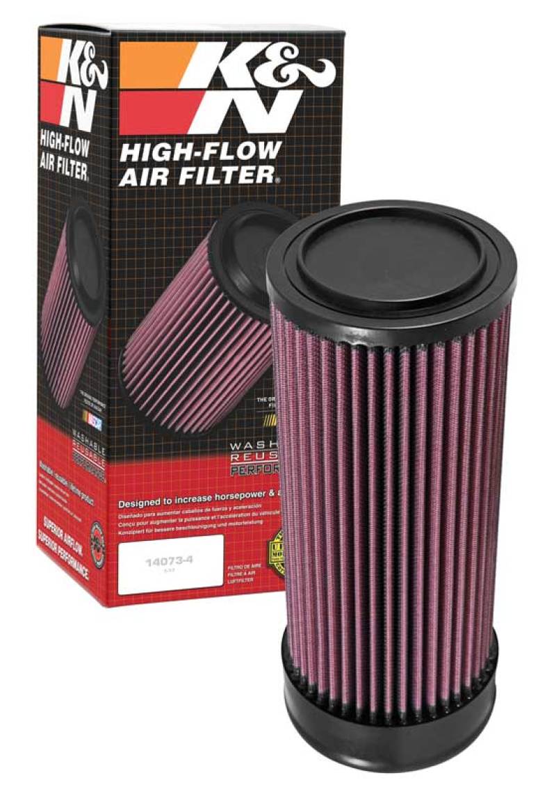 K&amp;N 15 Can-Am Maverick X DS Replacement Drop In Air Filter 12.25in H 4.875in OD - CM-9715