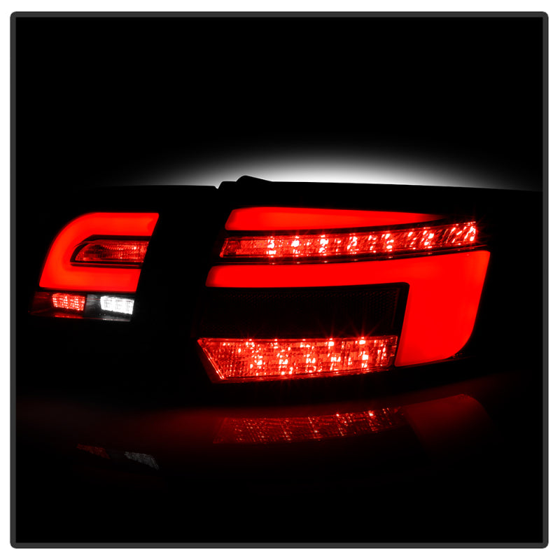 Spyder 03-08 Audi A3 Full LED Tail Lights - Black (ALT-YD-AA303-LED-BK) - 5089076