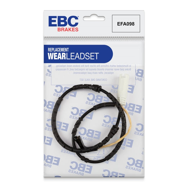 EBC 2009 BMW 335 xDrive 3.0TT (E90) Front Wear Leads - EFA098 for 2009 BMW 3 Series - front view