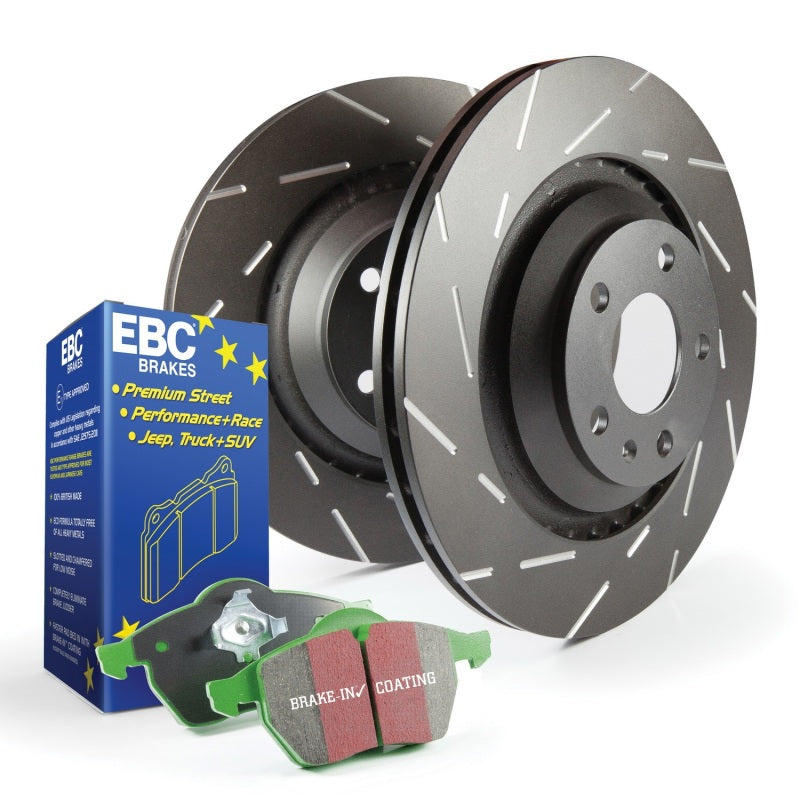 EBC S2 Kits Greenstuff Pads and USR Rotors - S2KF1362