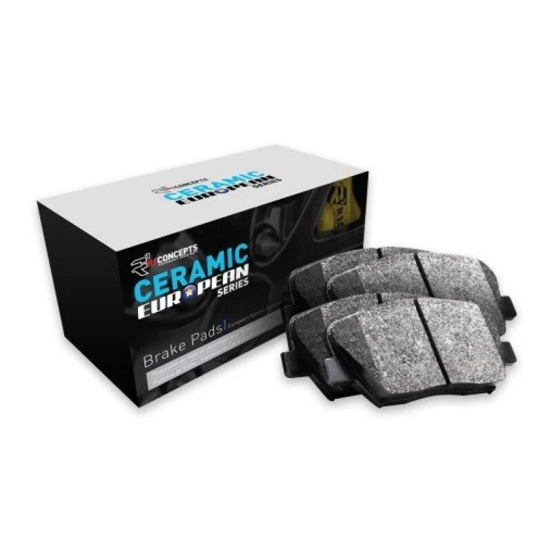 R1 67-93 Volvo 265 Front Euro Ceramic Brake Pads - 2600-0043-00 - front view