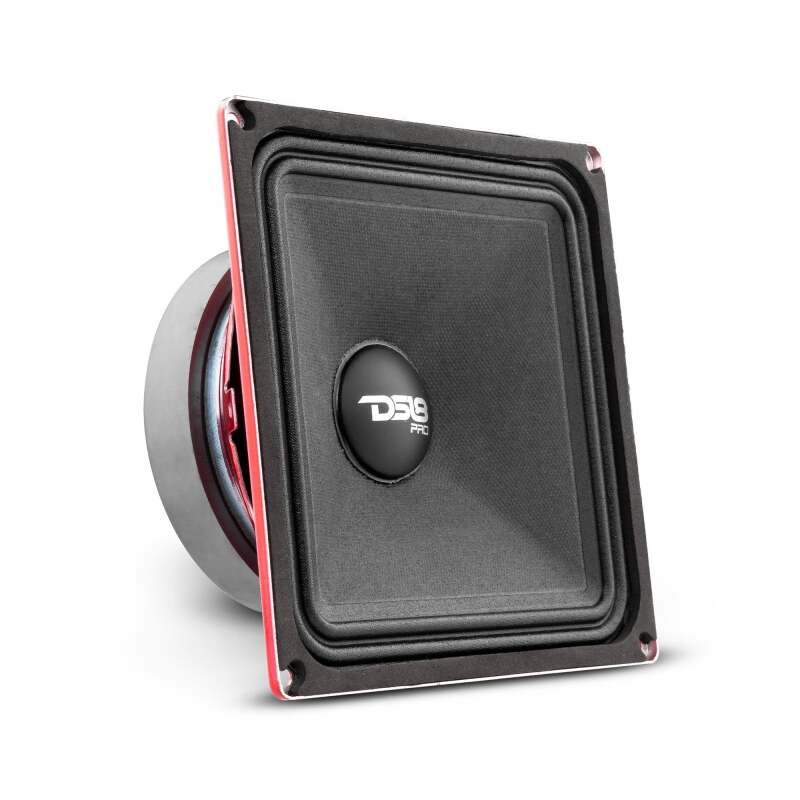 DS18 6.5in 250 Watts RMS 4 ohm Square Mid-Range Loudspeaker - PRO-X6.4MSQ - front view
