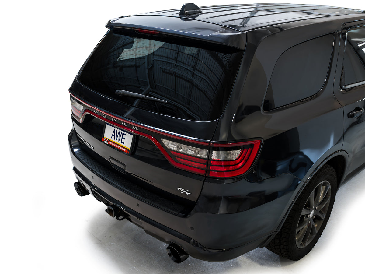 AWE Tuning 11-24 Dodge Durango 5.7L Track Edition Exhaust w/ Diamond Black Tips - 3020-33575